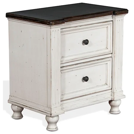 2 Drawer Night Stand